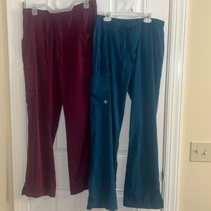 Women Scrub Bottoms. Healing Hands. Medium